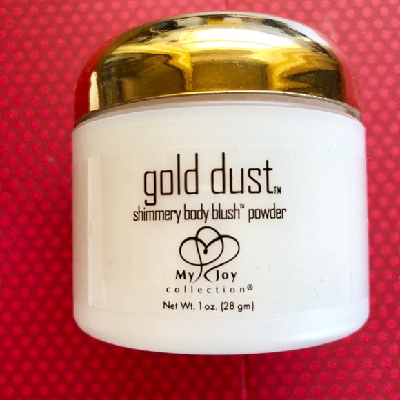 My Joy Collection Makeup Sensuous Shimmery Gold Dust Body Blush